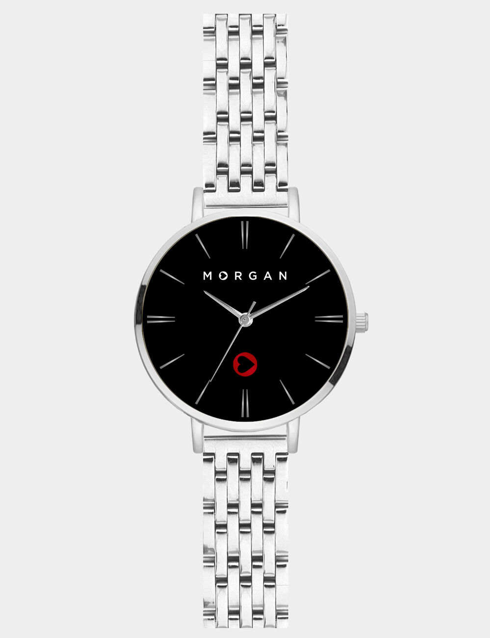 Watch silver color women