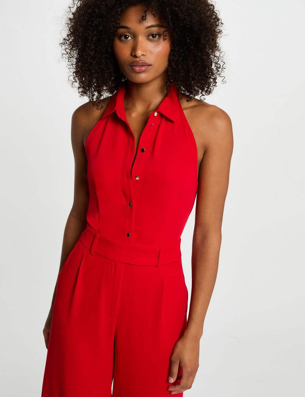 Jumpsuit red women
