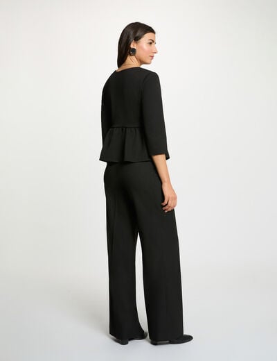 Long-sleeve cardigan black women