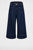 High-waisted shorts blue women