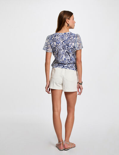 Short-sleeved t-shirt multicolor women