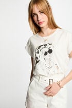 T-shirt with message white women