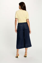 High-waisted shorts blue women