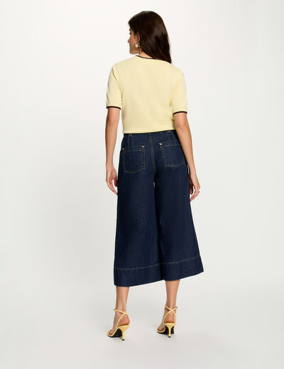 High-waisted shorts blue women