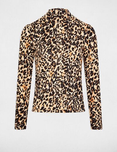 Long-sleeved t-shirt multicolored women