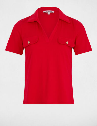short sleeved t shirt red women Short-sleeved t-shirt red women