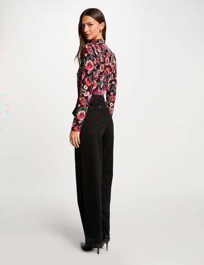 Long-sleeved t-shirt multicolored women