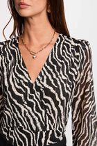 3/4 sleeve T-shirt multicolor women