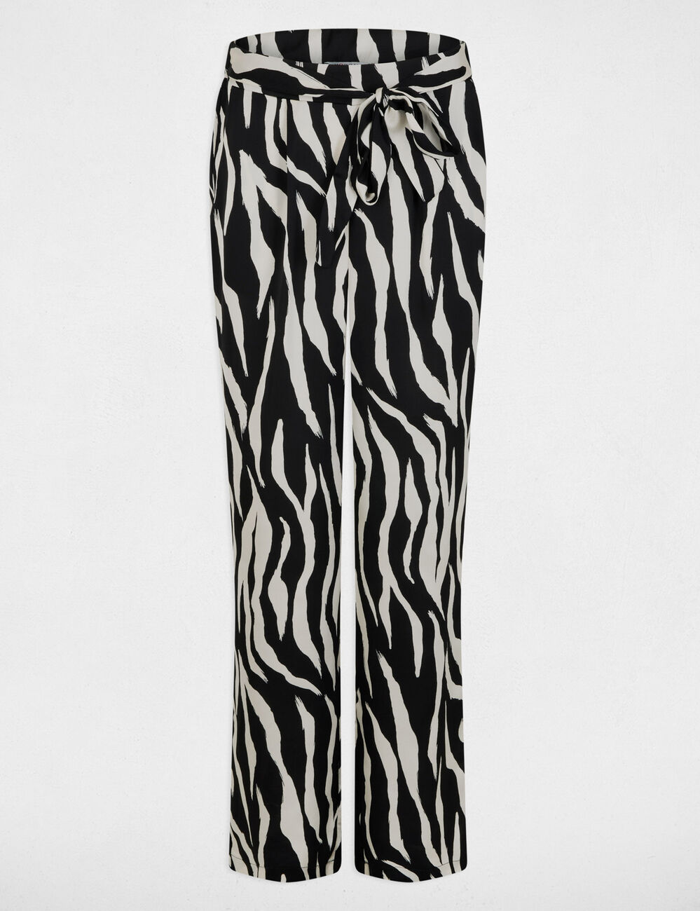 Flowy printed trousers multicolor women