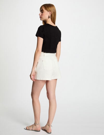 Short-sleeved t-shirt black women