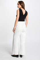 Sleeveless openwork jumper black women