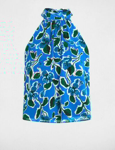 Sleeveless blouse multicolor women