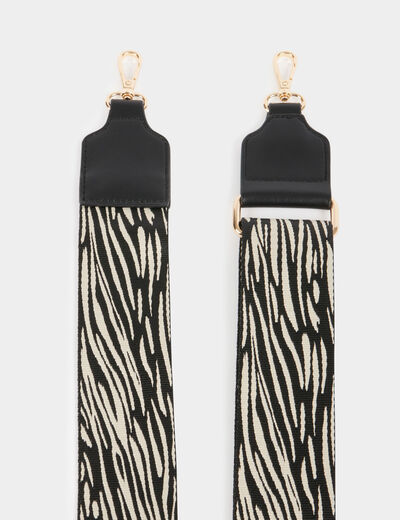 Removable printed strap multicolored women