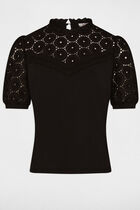 Short-sleeved t-shirt black women