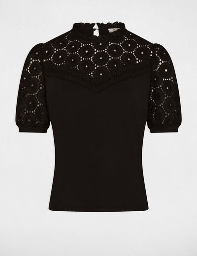 Short-sleeved t-shirt black women