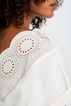 T-shirt manches courtes blanc femme