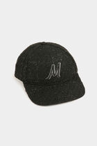 M tweed cap black women