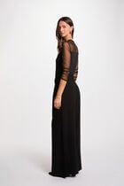 Long sleeve T-shirt black women