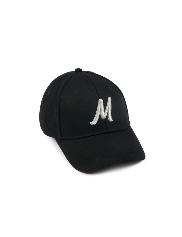 Casquette brodée M noir femme