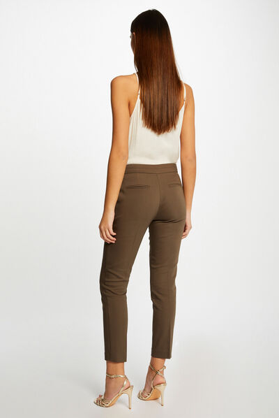 Cropped cigarette trousers  ladies'