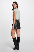 Short-sleeved t-shirt light green women