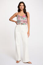 Thin strap top multicolor women