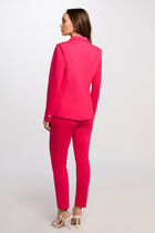 Short blazer raspberry pink women