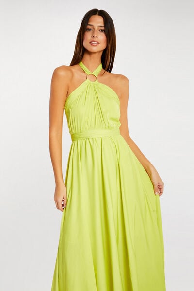 Maxi sleeveless dress aniseed ladies'