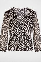 3/4 sleeve T-shirt multicolor women