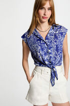 Short-sleeved shirt multicolor women