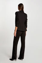 Fitted trousers with darts black women