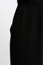 Wide leg trousers black women