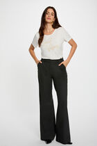 Straight t-shirt with print white women