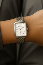 Watch silver color women
