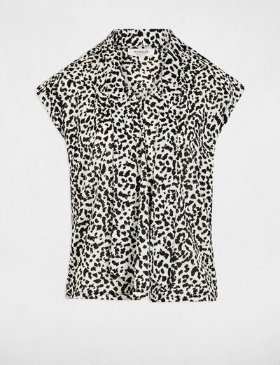 Short-sleeved t-shirt white women