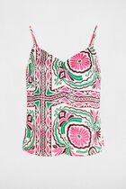 Thin strap top multicolor women