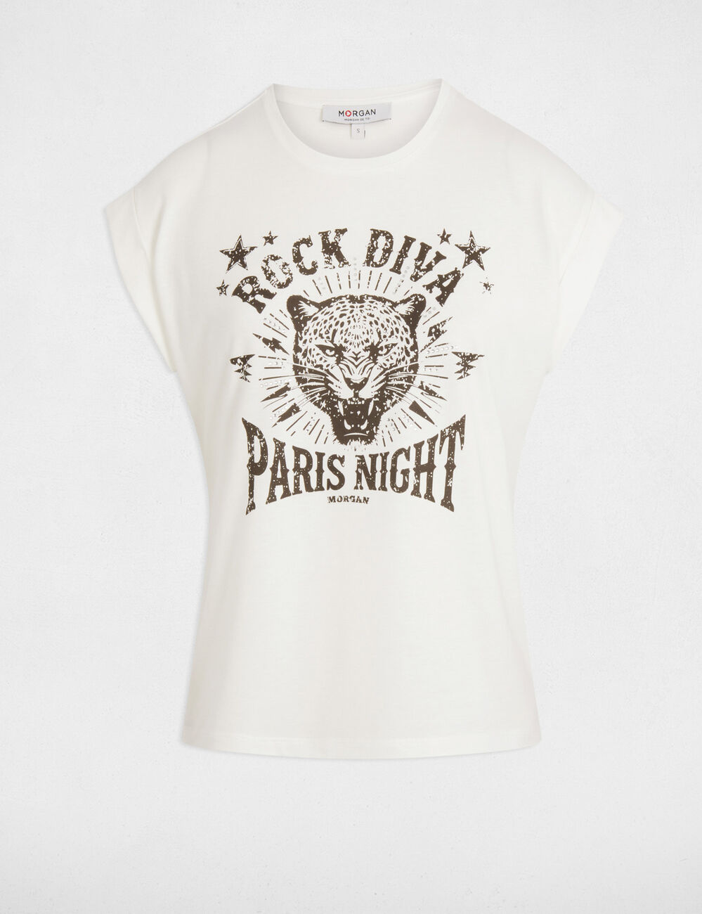 T-shirt with message white women