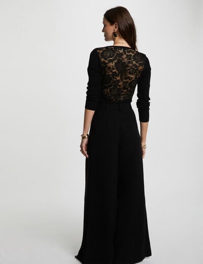 Long-sleeved jumper black women
