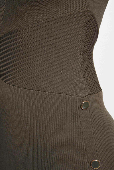 Fitted maxi sleeveless jumper dress  ladies'