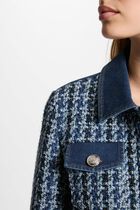 Short tweed jacket multicolor women