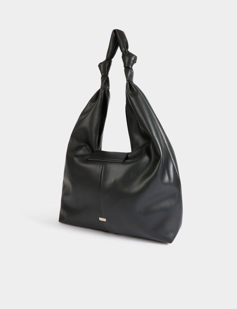 Half moon bag with bows black women