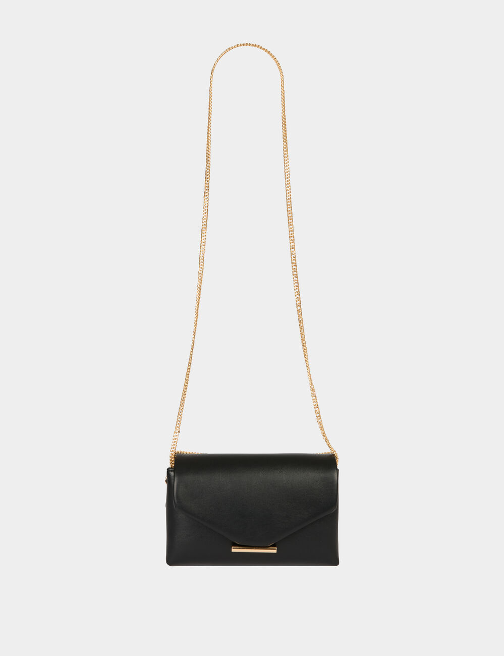 Crossbody bag in faux leather black women