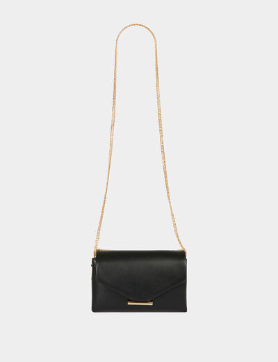 Crossbody bag in faux leather black women
