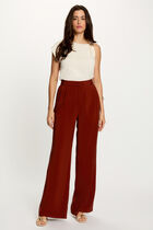 Sleeveless asymmetric top ivory women