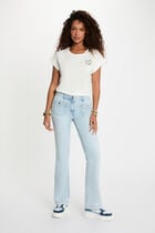 Short-sleeve t-shirt white women