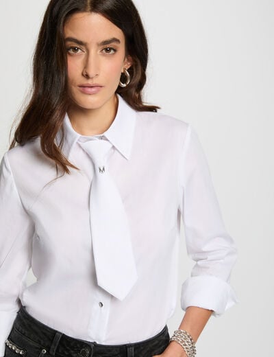 Long sleeve shirt white women