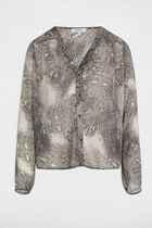 Long-sleeved shirt multicolor women
