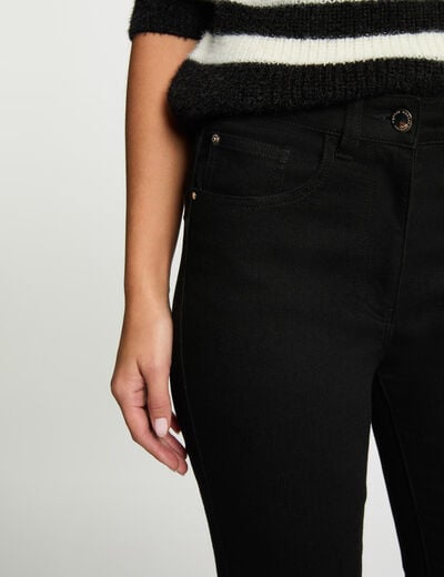 high waisted skinny jeans black denim women High-waisted skinny jeans black denim women