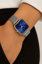 Watch silver color women