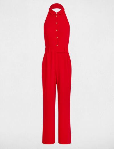 Jumpsuit red women